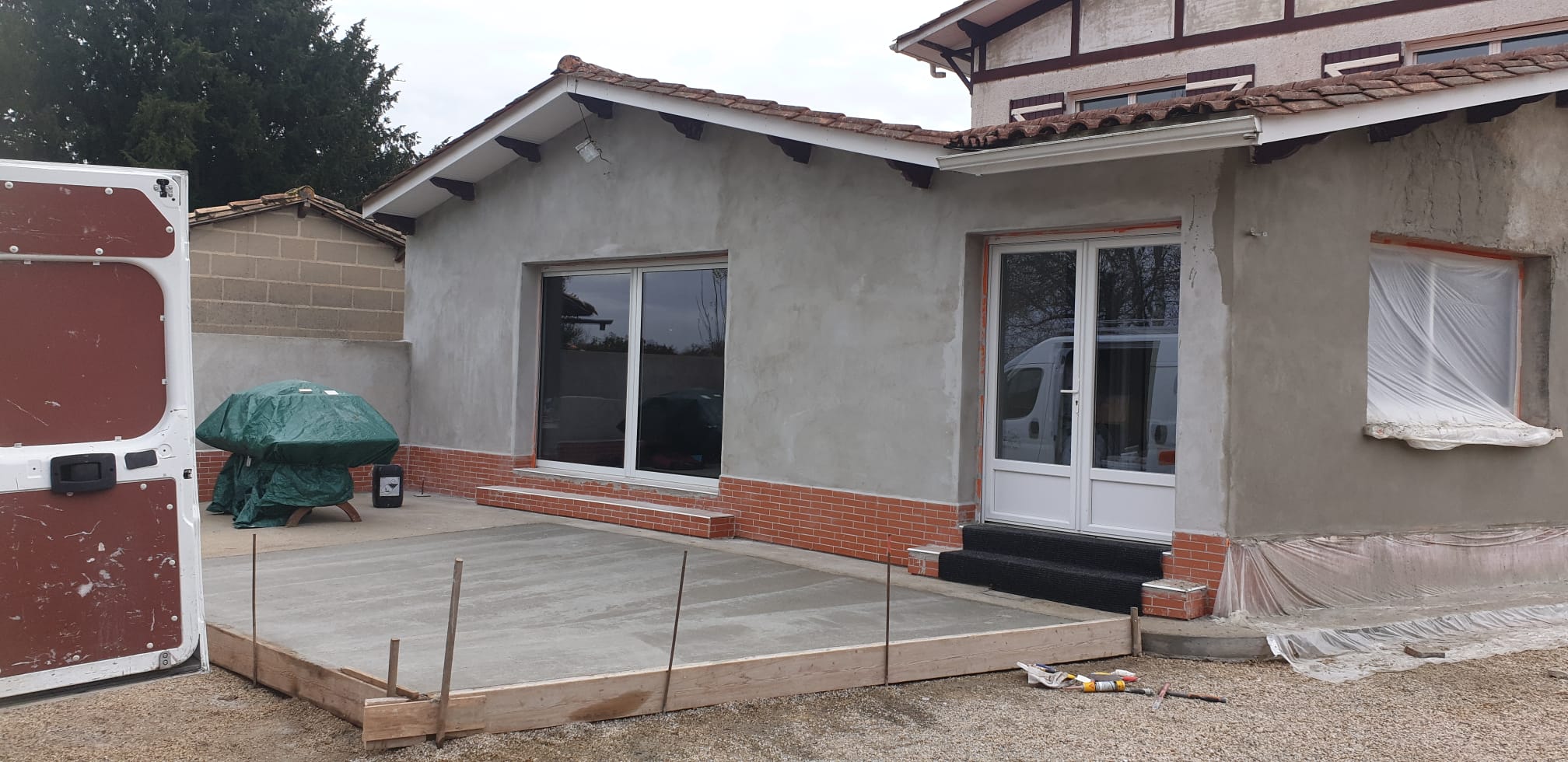Rénovation maison avec abords